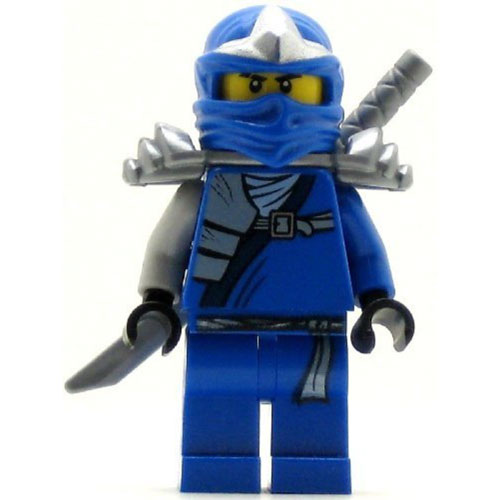 Lego Minifigure Ninjago Jay Zx The Blue Ninja With Katana 