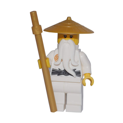 Sensei wu lego discount figure