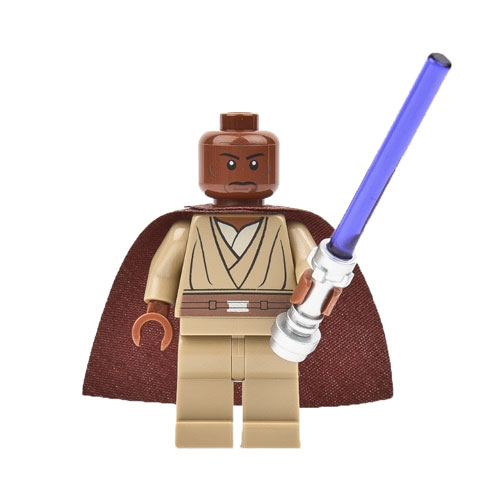 LEGO Minifigure - Star Wars - MACE WINDU with Lightsaber (Mint ...