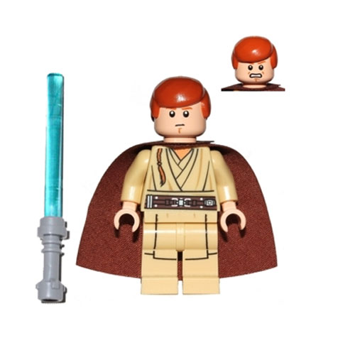 LEGO Minifigure Star Wars OBI WAN KENOBI with Lightsaber Young Mint Sell2BBNovelties Sell TY Beanie Babies Action Figures Barbies Cards Toys selling online