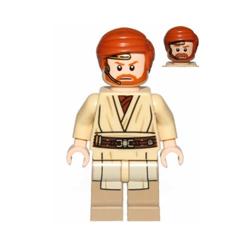 LEGO Minifigure - Star Wars - OBI-WAN KENOBI (Headset) (Mint ...