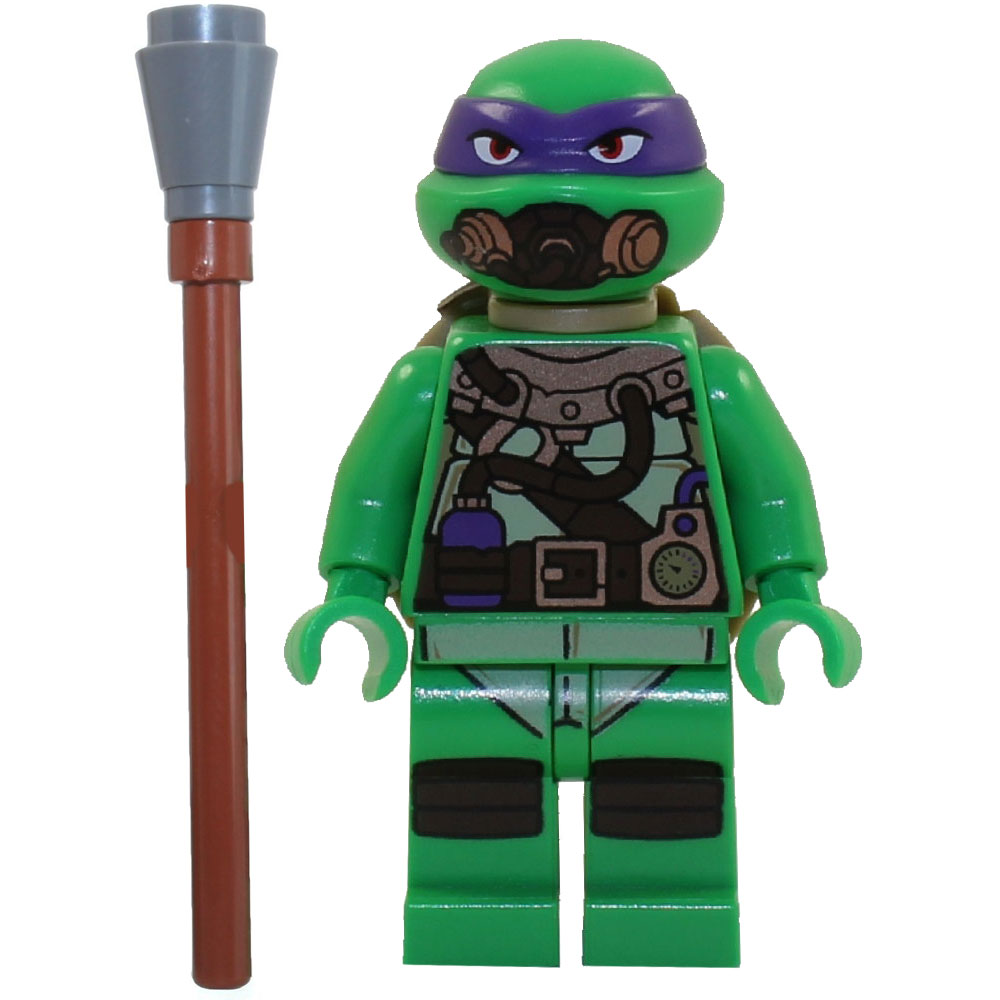 LEGO Minifigure - Teenage Mutant Ninja Turtles - DONATELLO with Weapon ...