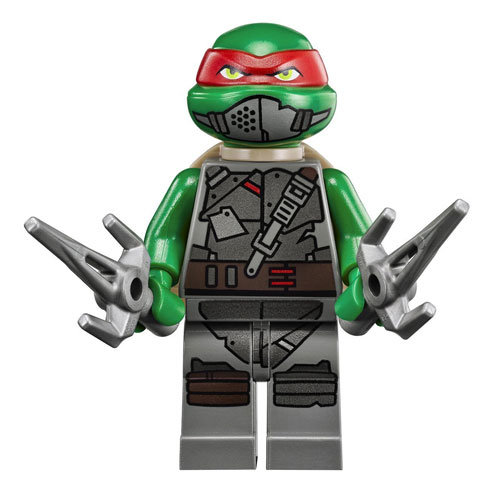 LEGO Minifigure - Teenage Mutant Ninja Turtles - RAPHAEL with Sai ...