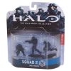 McFarlane Toys Figures - Halo Wars Heroic Collection 3-Pack - SQUAD 2 UNSC (Blue) (Mint)