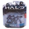 McFarlane Toys Figures - Halo Wars Heroic Collection 3-Pack - SQUAD 4 COVENANT (Purple) (Mint)
