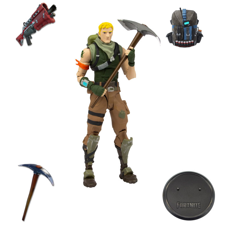 McFarlane Toys Action Figure - Fortnite Battle Royale S4 - JONESY (7 ...