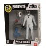 McFarlane Toys Action Figure - Fortnite Battle Royale S5 - WILD CARD (Black) (Spade & Club) (7 inch)