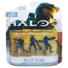 McFarlane Toys Figures - Halo Heroic Collection 3-Pack - BLUE TEAM (Mint)