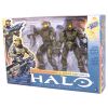 McFarlane Toys Figure - Halo Deluxe - RED TEAM LEADER AND MASTER CHIEF 2-PACK (Mint)