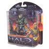 McFarlane Toys Figure - Halo Reach Series 1 - SPARTAN HAZOP CUSTOM (Male - Olive/Steel) (Mint)