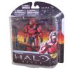 McFarlane Toys Figure - Halo Reach Series 2 - SPARTAN CQC CUSTOM (Male - Team Red) (Mint)