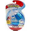 Jazwares - Pokemon Clip 'N' Go S4 Poke Ball & Figure - PIPLUP w/ Dive Ball (3 inch) (New)