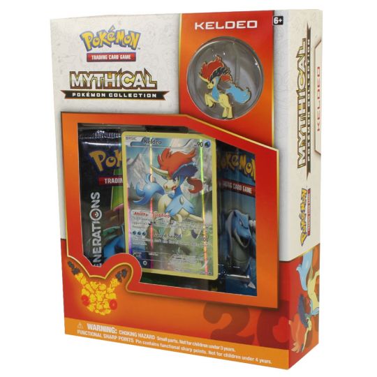 Pokemon Mythical Pokemon Collection shops Box Keldeo