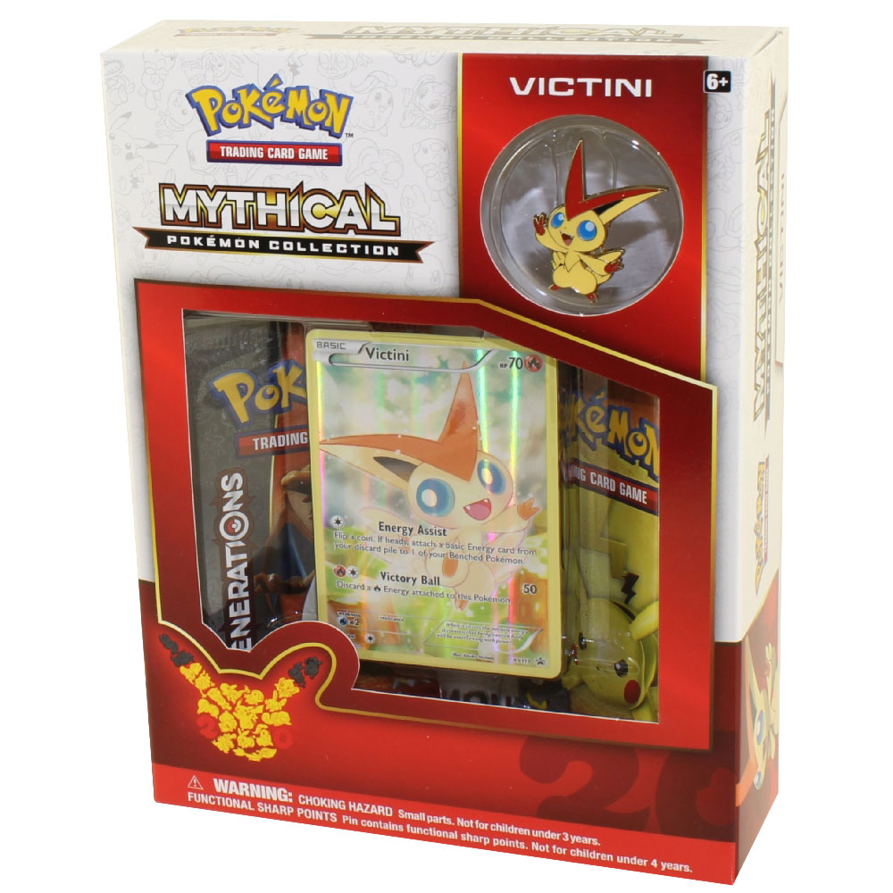 Pokemon Trading Card Game Mythical Meloetta Collection Box 2 Booster Packs,  Promo Card Pin Pokemon USA - ToyWiz