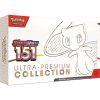 Pokemon Cards - SCARLET & VIOLET 151 MEW ULTRA PREMIUM COLLECTION (16 Packs, Foils, Sleeves & More) 