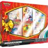 Pokemon Cards - ARMAROUGE EX PREMIUM COLLECTION (6 Packs, 3 Holos, 65 Sleeves & More) (New)