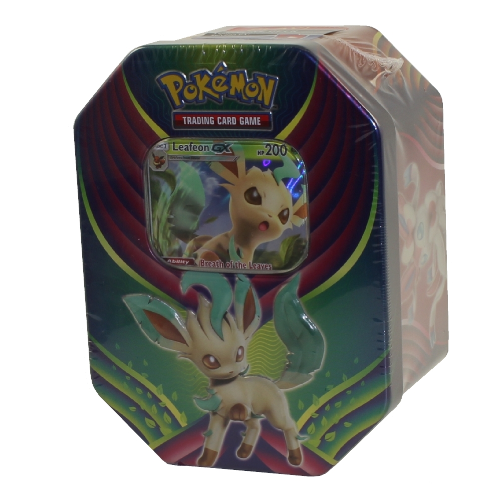 Pokemon - 2018 Evolution Celebration Tin Set - LEAFEON-GX (Mint ...