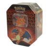 Pokemon 2019 Collectors Hidden Fates Tin - CHARIZARD GX (1 Foil & 4 Hidden Fates Booster Packs) (New