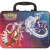 Pokemon - 2023 Collector Treasure Chest TIN SET (6 Packs, 3 Foils, Coin, Album & More) (New)