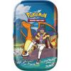 Pokemon Crown Zenith Mini Tin - LEON & CHARIZARD (2 Packs, 1 sticker sheet & art card) (New)