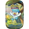 Pokemon Paldea Friends Mini Tin - QUAXLY & SMOLIV (2 Packs, 1 sticker sheet & art card) (New)