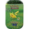 Pokemon GO Mini Tin - PIKACHU (2 Pokemon Go Packs, 1 Coin & 1 Art Card) (New)