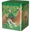 Pokemon 2022 Collectors Stacking Tin - GRASS TIN (Green) (3 Packs & 1 Coin) (New)