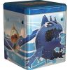 Pokemon 2022 Collectors Stacking Tin - WATER TIN (Blue) (3 Packs & 1 Coin) (New)