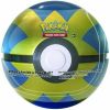 Pokemon Spring 2022 Collectors Poke Ball Tin - QUICK BALL (3 packs & 1 Coin) (New)