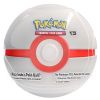 Pokemon Fall 2024 Collectors Poke Ball Tin - PREMIER BALL (3 packs & 2 Sticker Sheets) (New)