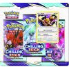 Pokemon Cards - S&S: Chilling Reign - EEVEE BLISTER PACK (3 Boosters, 1 Coin & 1 Foil) (New)