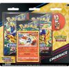 Pokemon Cards - CROWN ZENITH PIN COLLECTION (Cinderace) (1 Pin, 3 Packs & 1 Foil) (New)