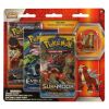 Pokemon Cards - Legendary Beasts Collector's Pin Set - ENTEI (3 Packs & 1 Pin) (New)