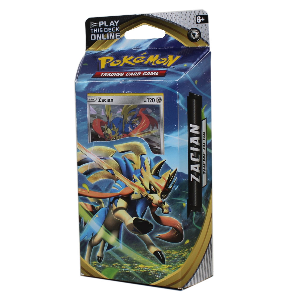 Pokemon Cards - Sword & Shield: Rebel Clash Theme Deck - ZACIAN (New ...