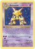 Pokemon Card - Base 1/102 - ALAKAZAM (holo-foil) **1st Edition** (Mint)
