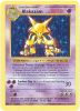 Pokemon Card - Base 1/102 - ALAKAZAM (holo-foil) **Shadowless** (Mint)