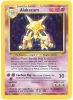 Pokemon Card - Base 1/102 - ALAKAZAM (holo-foil) (Mint)