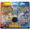 Pokemon Cards - Double Crisis Blister 4 Packs with Pin - AQUA (Pin & Coin) (New)