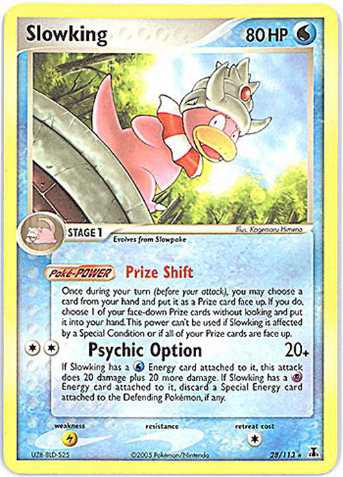 Pokemon Card - Delta Species 28/113 - SLOWKING (rare) (Mint ...