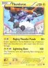 Pokemon Card - XY: Furious Fists 33/111 - THUNDURUS (rare) (Mint)