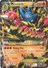 Pokemon Card - XY: Furious Fists 55/111 - MEGA LUCARIO EX (holo-foil) (Mint)