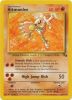 Pokemon Card - Fossil 22/62 - HITMONLEE (rare) (Mint)