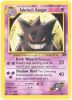 Pokemon Card - Gym Challenge 29/132 - SABRINA'S GENGAR (rare) (Mint)