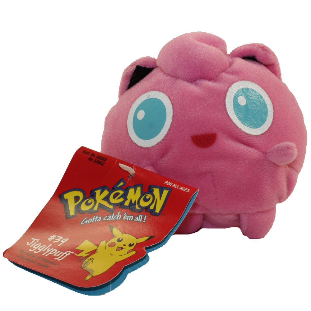 Pokemon Hasbro Plush - JIGGLYPUFF #39 (5 inch) (Mint):  : Sell TY Beanie Babies, Action Figures, Barbies, Cards  & Toys selling online