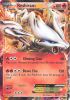 Pokemon Card - B&W: Legendary Treasures 29/113 - RESHIRAM EX (holo-foil) (Mint)