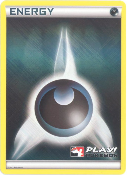 Pokemon Card PLAY! Pokemon Promo - DARKNESS ENERGY (2011)(holo-foil ...