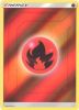 Pokemon Card Promo - FIRE ENERGY (2019)(REVERSE holo-foil) (Mint)