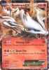 Pokemon Card Promo #BW36 - RESHIRAM EX (holo-foil)