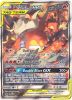 Pokemon Card Promo #SM201 - RESHIRAM & CHARIZARD GX (holo-foil)