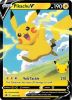 Pokemon Card - S&S Promo #SWSH143 - PIKACHU V (holo-foil) (Mint)